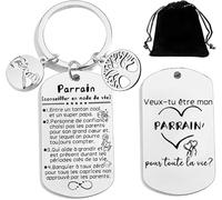 Porte capsuleur Parrain Personnalisé,Veux-tu être mon Parrain,Cadeau Demande de Parrainage Original,Accessoire Homme Multi-fonctions,Idée Cadeau Baptême,Anniversaire,Fête des Pères et Noël (1)