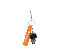 Porte ragonne avec Figurine Série Squid Game en Silicone Orange