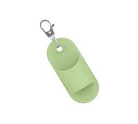 Porte-clé élastique pratique pour gloss à lèvres étanche et portable pour sacs à main, solution de décoration, support rectangulaire pour baume à lèvres, Vert, Taille unique