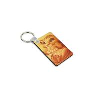 Porte-clé en bois Roi Lion Simba Pumba The Lion King Qui tu ES Hakuna Nala Mufasa Ref 33