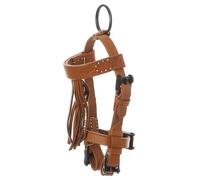 Porte n forme de bridon Hispano Hipica Marron 14 cm