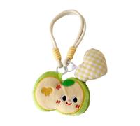 Porte-clé en forme de fruit de dessin animé - Pochettes de rangement pour argent et boucles d'oreilles - Portable - Utilisation quotidienne - Rangement pour écouteurs, D, Beauté de masse