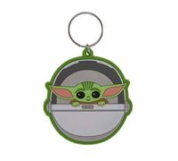 Porte-clé Fantaisie / Star Wars Baby Yoda Mandalorian / Dimensions : 6,5 x 6 cm