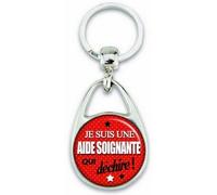 Porte clé Je suis une aide soignante qui déchire !