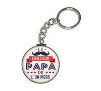 Porte clé Le meilleur papa de l'univers