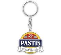 STC Porte clés le pastis c'est la vie, Bleu, Jaune, Rouge, L