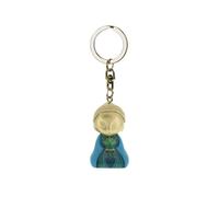 Porte-clé Little Buddha en polyrésine - «Profite de chaque seconde» 4,5 cm
