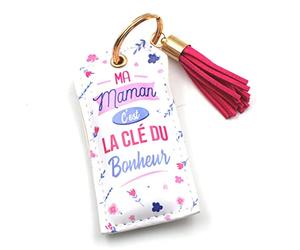 Porte Clé - Ma Maman c'est la u Bonheur