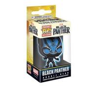 Porte Clé Marvel Black Panther - Black Panther Glow In The Dark Pocket Pop 4cm