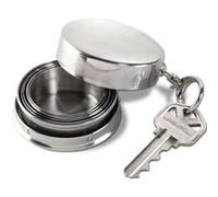Porte-clé mini gobelet rétractable