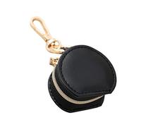 Porte-clé multi-compartiments avec doublure douce en cuir PU pour bagues de mariage, colliers, porte-clés, protection de bijoux