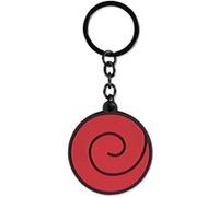 Difuzed – Porte‑clé Naruto Uzumaki en caoutchouc orange G