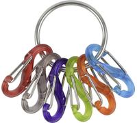 Porte-clé NITE Ize NI-KRG2-11-R3 rouge, noir, lilas, vert, orange, bleu 1 pc(s)