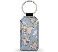 Porte-Cle Noir en Simili Cuir Leather Dumbo Disney Noir G