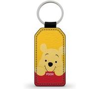 Porte-Cle Noir en Simili Cuir Leather Winnie the Pooh Disney Noir G