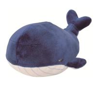 NEMU NEMU Peluche Kawaii - Kanaroa la Baleine - Coussin Kawaii à câliner - Ultra doux - Taille S - 13 cm - Doudou Baleine