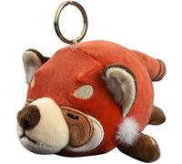 Porte-clé peluche Nemu Nemu Milin le Panda Roux (14 cm)