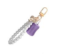 Porte-clé portable pour baume à lèvres - Clip à libération rapide - Design tendance - Compatible avec plusieurs marques - Essentiel de voyage - Anti-perte
