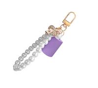 Porte-clé portable pour baume à lèvres - Clip à libération rapide - Design tendance - Compatible avec plusieurs marques - Essentiel de voyage - Anti-perte