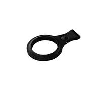 Porte-Clé Pour Airtag En Cuir Élégant Antichocs Decoded Noir