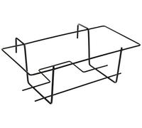 Porte-clé rectangulaire en plastique noir