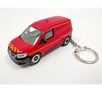 Porte clé Renault Kangoo pompier, neuf en métal, idée cadeau sympa
