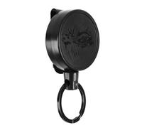 Porte-clé rétractable, porte-clés - Porte-badge moderne Anti voleur avec, clip ceinture pour décapsuleur, coupe-ongles, coupe-ongles, lampe de poche | Multipurpose Outdoor Indoor Utility