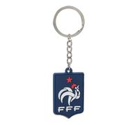 Porte-clé supporter FFF - Silicone - Bleu