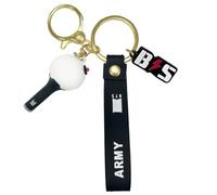 Porte Clef BTS, BTS Porte Clé Kpop pour Fans, BTS Keychain Femme Pendentif, BTS Merchandise Fille Cadeau, Clé de Voiture et Sac à Main, BTS Kpop Accessoires Convient Aux Fans