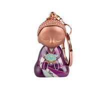 Porte clef de collection Little Buddha - Le bonheur