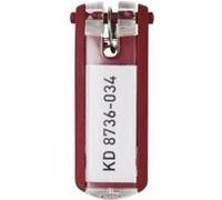 Durable Porte-clef 195703 Key Clip - 1957 rouge 6 pc(s)