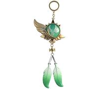 Porte Clef Genshin Impact, Genshin Impact Pendentif Acrylique pour Porte-clés Version Lumineuse, Accessoires à Suspendre pour Sacs à Dos, Cadeau D'anniversaire pour Fans
