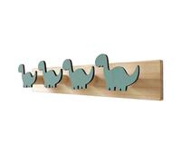 Porte clef mural Patère éponge dinosaure for enfant, décoration d'entrée, porte-clés