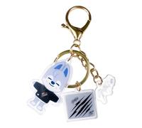 Porte Clef S-K-Z00, Porte Clé S-Kids, Keychain S-K-Z00, S-Kids Accessoire, Cadeau D'anniversaire pour Wolf Chan Fans