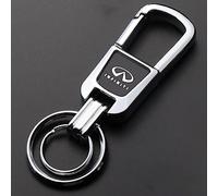 VENBER Porte Clef Voiture, pour Infiniti Q50LQ70QX50 QX60QX80 Accessoires de Décoration de Voiture, Facile à Transporter, Famille Présente,D