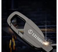 porte clef voiture pour VW T-Cross C1 Facelift | 2024-2025, Mini Plaque D'Immatriculation avec Nom Personnalisé(Les numéros de téléphone peuvent être gravés)