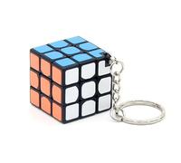 Porte-clés, 1 mini porte-clés Rubik's Cube, Puzzle Magique Jouets pour Enfants Adultes, Puzzle professionnel à combinaison de couleurs