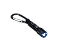 Porte-clés 2 couleurs pour lampe de poche LED créative w/mousqueton clips chaîne petit stylo de poche pour femmes - voiture légère, フリーサイズ