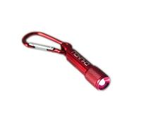 Porte-clés 2 couleurs pour lampe de poche LED créative w/mousqueton clips chaîne petit stylo de poche pour femmes - voiture légère, フリーサイズ
