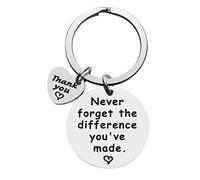 Porte-clés 2026 pour employé, cadeaux d'ami, collègues, adieu, remerciement, départ, retraite, motivation, cadeau vous êtes fier du travail que vous faites (A,