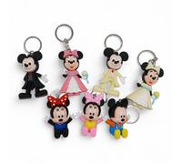 PORTE CLÉS 3D BB Angell MICKEY DE 4 A 7 CM Petit Budget Ornements Décoration Cadeaux Anniversaire 1 aléatoire dans BOITE