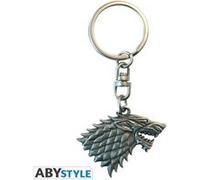 ABYstyle Porte-clés 3D Game of Thrones «Stark» Abykey060 avec boîte grise