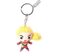Porte-clés 3D Kawaii Captain Marvel Multicolore G