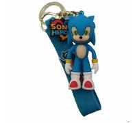PORTE CLÉS 3D SONIC BLEU BB ANGELL Petit Budget CADEAUX IDÉAL anniversaire noël saint valentin Ornements