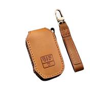 Porte-clés à 7 Boutons Compatible avec Carnival EX SX 2020 2021 2022 Accessoires Housse de clé de Voiture en Cuir(Brown- for C)