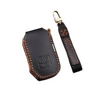 Porte-clés à 7 Boutons Compatible avec Carnival EX SX 2020 2021 2022 Accessoires Housse de clé de Voiture en Cuir(Black- for C)