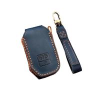 Porte-clés à 7 Boutons Compatible avec Carnival EX SX 2020 2021 2022 Accessoires Housse de clé de Voiture en Cuir(Blue- for C)