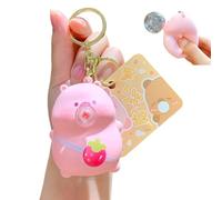 Porte-clés à Bulles en PVC de qualité, p, F | Popper à bulles en PVC souple avec outil de relaxation émotionnelle pour créer des liens parents-enfants, étudiants