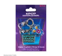Porte-clés À Charms Derpy & Sussie - Kpop Demon Hunters Argent TU
