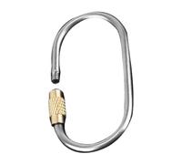 Porte-clés à dégagement Rapide - Verrou à vis en de Titane, Porte-clés Robuste, et léger pour la randonnée, Les Voyages et Une Utilisation en intérieur | Porte-clés antivol pour l'exté